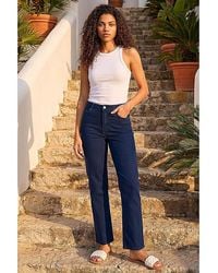 Roman Petite - Stretch Straight Leg Jeans - Lyst
