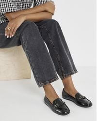 JD Williams - Double Buckle Detail Loafer Ex Wide - Lyst