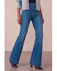 Roman - Roman Pocket Stretch Flare Jeans - Lyst