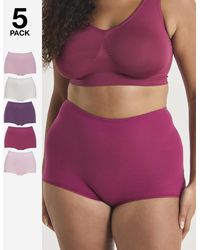 Pretty Secrets - 5 Pack Comfort Shorts - Lyst