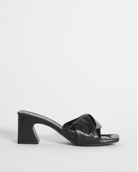 Simply Be - Volume Low Heeled Mule Sandals Wide - Lyst