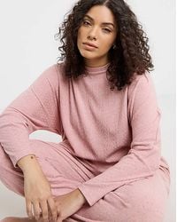 Pretty Secrets - Cable Knit Lounge Set - Lyst