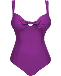Simply Be - Tummy Control Swimsuit - Lyst