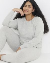 Figleaves - Soft Rib Lounge Set - Lyst