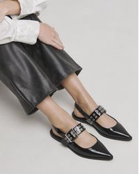 Simply Be - Hardware Mary Jane Slingback Shoe Exwide - Lyst