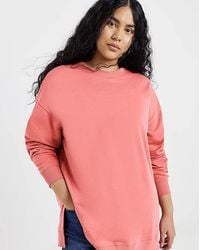 Simply Be - Side Split Sweatshirt Tunic - Lyst