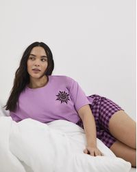 Simply Be - Gingham Short Set - Lyst