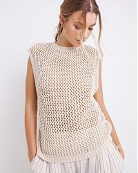 Simply Be - Knit Adjustable Tank Top - Lyst