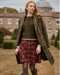 Joe Browns - Tessa Asymmetric Check Coat - Lyst