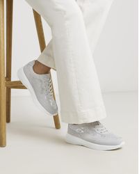 Heavenly Soles - Lace Up Trainer Detail E Fit - Lyst