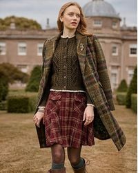 Joe Browns - Tessa Asymmetric Check Coat - Lyst