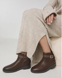JD Williams - Buckle Detail Ankle Boot Ex Wide Fit - Lyst