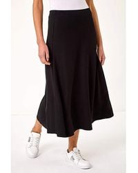 Roman - Roman A-Line Pull On Stretch Skirt - Lyst