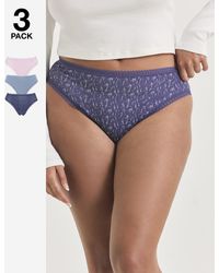 Sloggi - 3Pk Gocrush Tai Knicker - Lyst