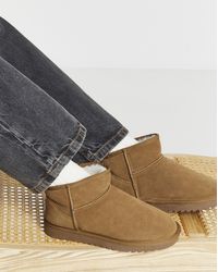 Simply Be - Low Cut Warm Lined Boot Extra Wide - Lyst