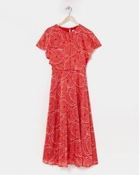 Joanna Hope - Blouson Split Sleeve Dress - Lyst