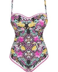 Figleaves - Frida Swimsuit Longer Length - Lyst