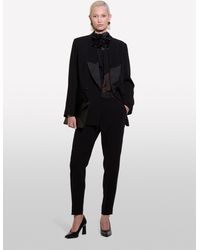 Sisley - Double-Breasted Blazer With Rhinestones - Lyst