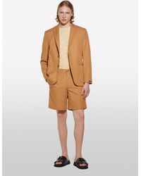Sisley - Bermuda Regular Fit Cammello - Lyst