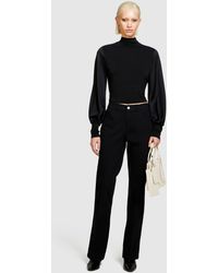 Sisley - Flare Fit Trousers - Lyst