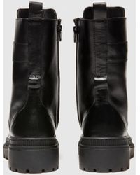Sisley - 100% Leather Heavy-duty Boots - Lyst