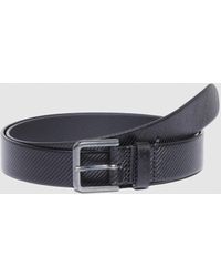 Sisley - 100% Printed Leather Belt - Lyst