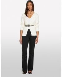 Sisley - Flare Fit Trousers - Lyst