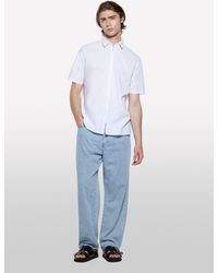 Sisley - Jeans Chiaro Relaxed Fit - Lyst