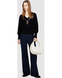 Sisley - Flare Fit Trousers - Lyst