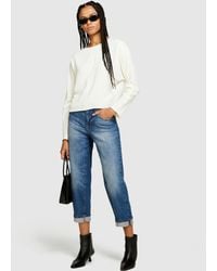 Sisley - Jeans Manhattan Regular Fit Mit Aufschlag - Lyst