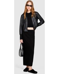 Sisley - Knit Midi Skirt With Lurex - Lyst
