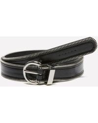 Sisley - Cintura Nera Con Cerniera - Lyst