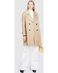 Sisley - Trench Over Con Fusciacca - Lyst