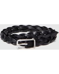 Sisley - Woven Leather Belt - Lyst