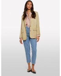 Sisley - Printed Satin Shirt - Lyst