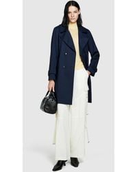 Sisley - Trench Over Con Fusciacca - Lyst