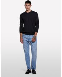Sisley - Crew Neck Sweater - Lyst