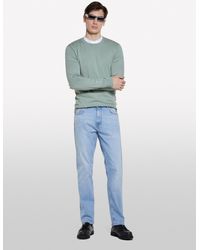 Sisley - Weiße Jeans Style 75 Regular Fit, Mann, Größe - Lyst