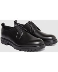 Sisley - Leather Derby Shoes - Lyst