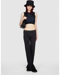 Sisley - Knit Top With Lurex - Lyst