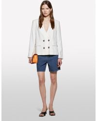Sisley - Jeansshorts Mit Normaler Passform, Frau, Größe - Lyst