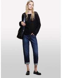 Sisley - Regular Fit Manhattan Jeans With Cuff - Lyst