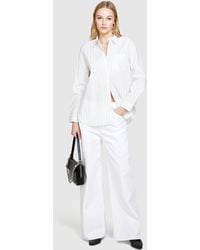 Sisley - Camicia Comfort Fit A Righe - Lyst