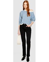 Sisley - Sweater With Two-tone Stripes - Lyst