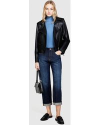 Sisley - Regular Fit Manhattan Jeans With Cuff - Lyst