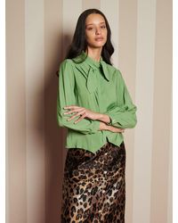 Sister Jane - Paper Pleat Blouse - Lyst