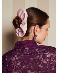 Sister Jane - Dream Rose-spun Pu Scrunchie - Lyst