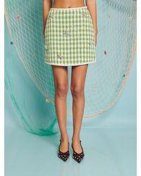 Sister Jane - Dream Coastal Tweed Mini Skirt - Lyst