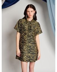Sister Jane - Ghospell Bonnie Zebra Mini Dress - Lyst