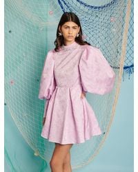 Sister Jane - Dream Isla Jacquard Mini Dress - Lyst